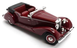 Bentley 4.25 L Vanden Plas Tourer maroon 1938 Cult Scale Models 1:18 Resinemodell (Türen, Motorhaube... nicht zu öffnen!)